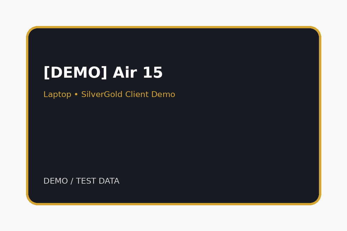 [DEMO] SilverGold Air 15