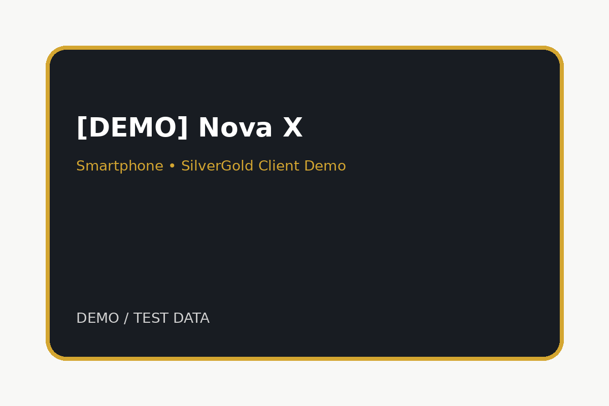 [DEMO] Nova X Smartphone