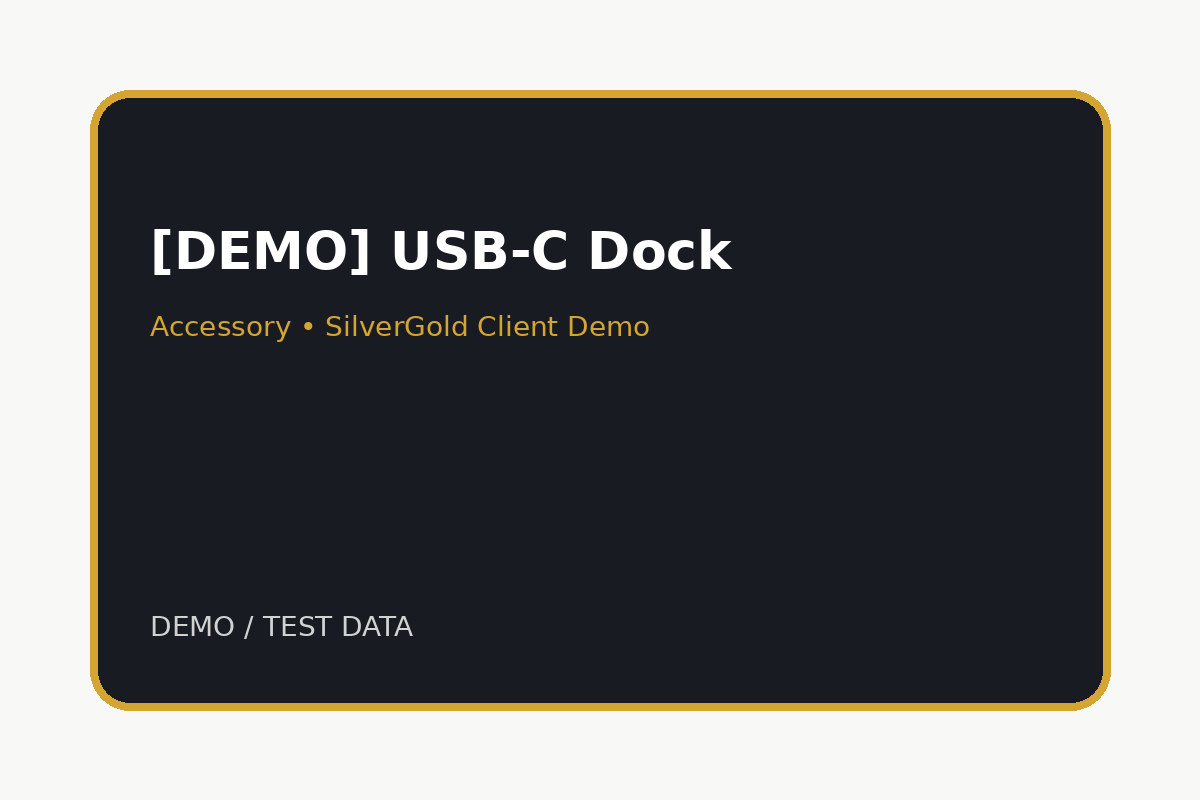 [DEMO] USB-C Multiport Dock